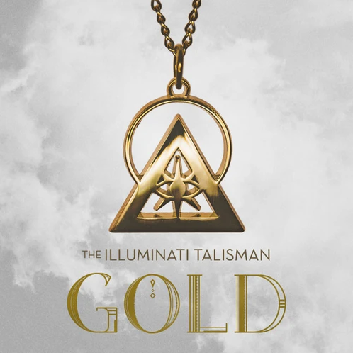 illuminati gold talisman
